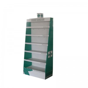 YJ Οθόνες Προμηθευτές Χαρτοκιβώτιο Pop Paper Display Stand Κυματοειδές χαρτόνι από χαρτόνι